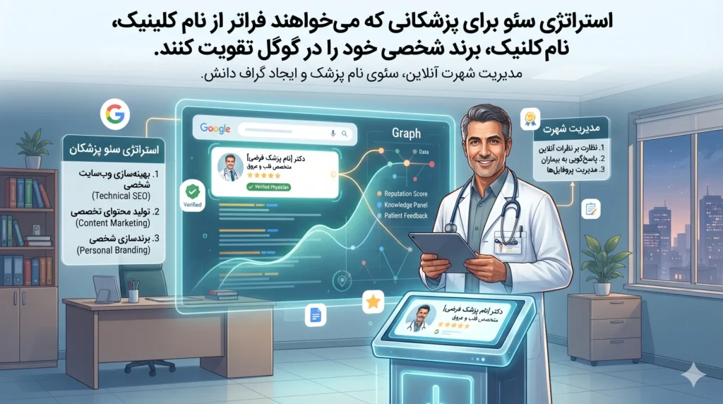 سئو برند شخصی (Personal Branding) پزشک